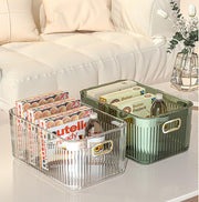Acrylic Transparent Open Lid Large Decorative Tray