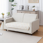 Printed Quilted Sofa Cover for 1/2/3/4 Seater Anti-Slip- Sunny Bloom