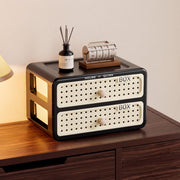 Drawer Storage Box for Cosmetics - Black