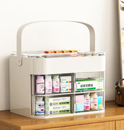 Large Capacity Multi-Layer Medicine Storage Box – Home & Family First Aid Organizer