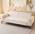 Sofa Cover Mat Autumn Pattern Chenille Fabric (Cream)