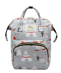 Baby Diaper Bag Maternity Standard Backpack (Grey Winter), 21 Litre