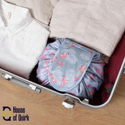 Lazy Cosmetic Bag Drawstring Travel Makeup Bag
