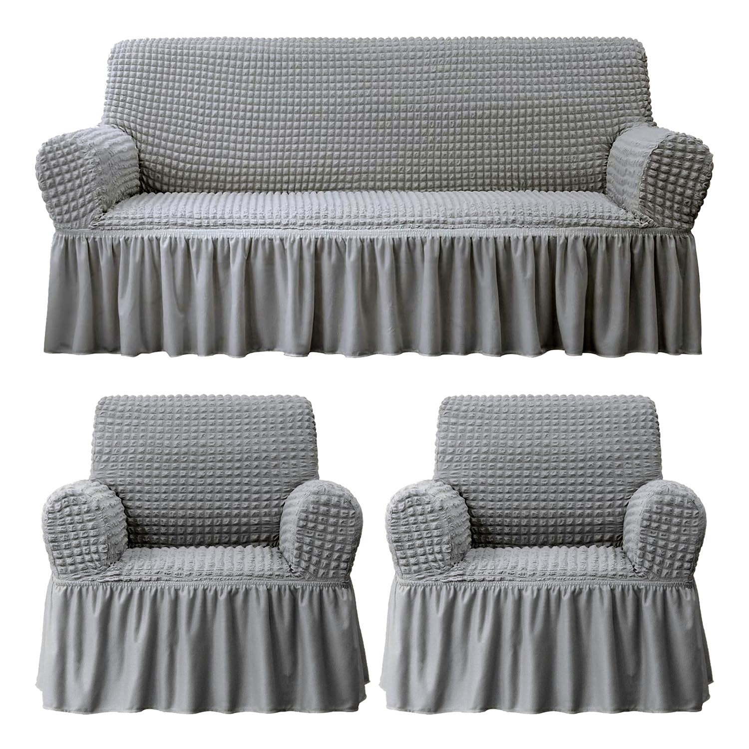 Universal Five Seater 3 + 1 + 1 Sofa Slipcovers