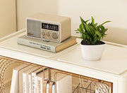 Storage Cabinet with Wheels, Rolling Organizer for Home ( 55CM, Cream)