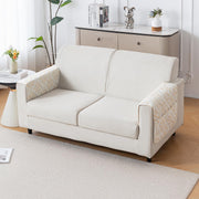 Printed Quilted Sofa Cover for 1/2/3/4 Seater Anti-Slip- Sunny Bloom