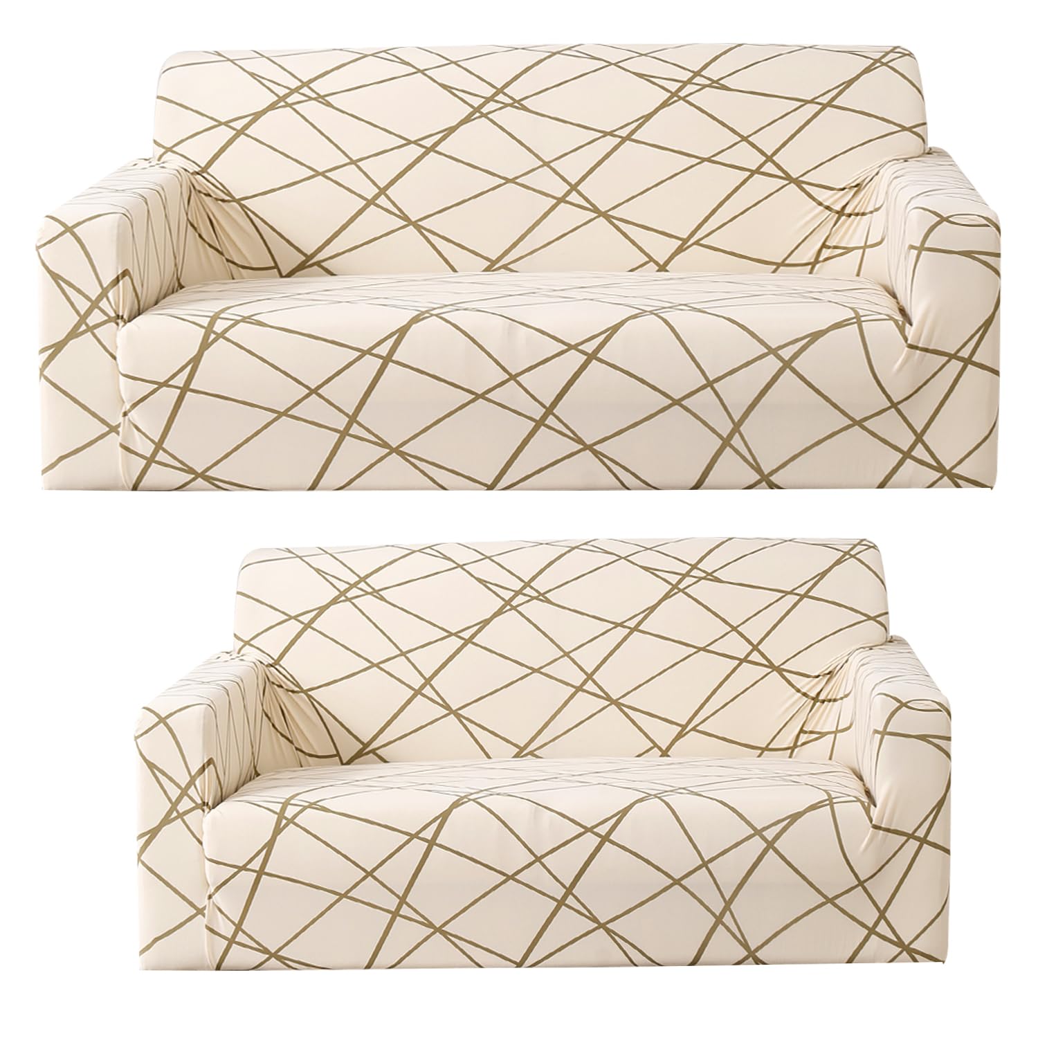 Universal Slipcover Stretch Elastic Sofa  3 + 2 Seater Sofa Cover