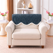 Kinaara Luxury Chenille Sofa Mat - Grey