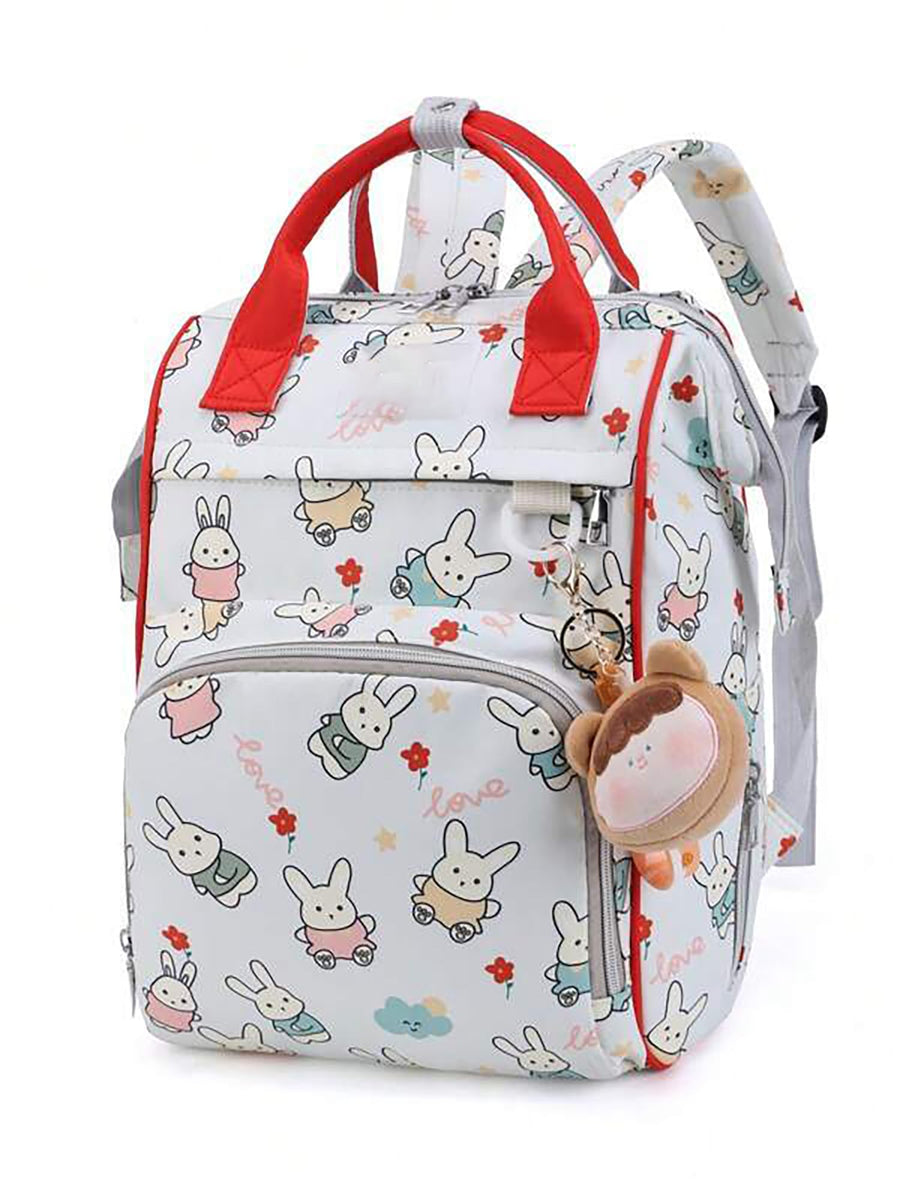 Maternity Backpack Baby Boy Girl  Diaper Bag Rabbit Printed