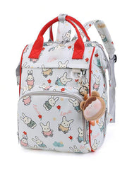 Maternity Backpack Baby Boy Girl  Diaper Bag Rabbit Printed