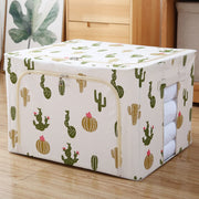 Clothing Storage Box with Steel Frame Support