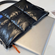 Stylish Textured PU Leather Women's Shoulder Bag