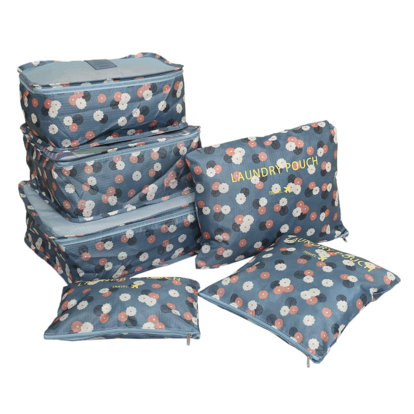 Packing Cubes Space Savers Bags(6 Pouch + 1 Big Bag)