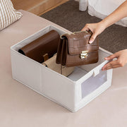 Durable and Versatile Closet Organizers and Storage Baskets Beige - (Pack of 3)