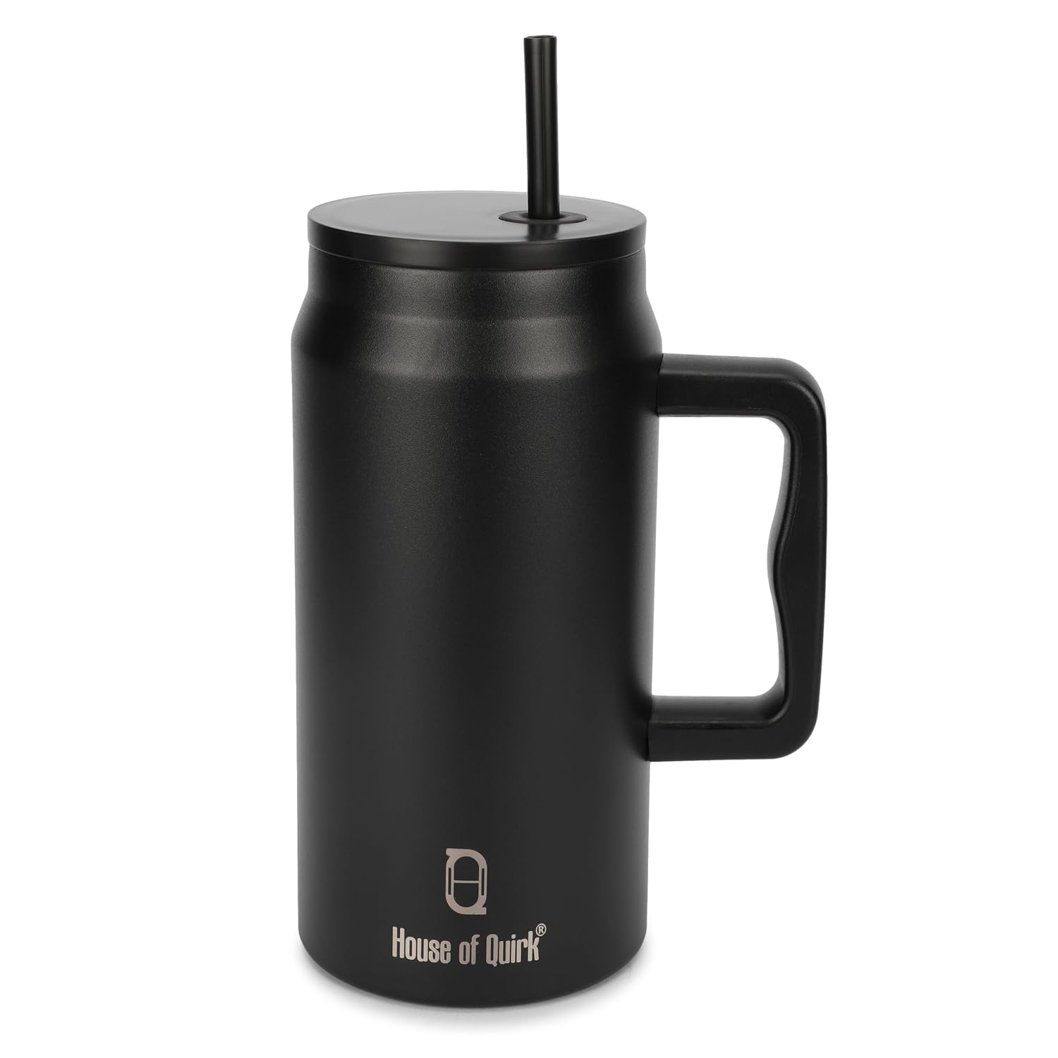 1500ML Mug Tumbler with Handle and Straw Lid