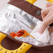 Insulated Lunch Bag for Men & Women | Waterproof Cotton-Padded Lunch Tote
