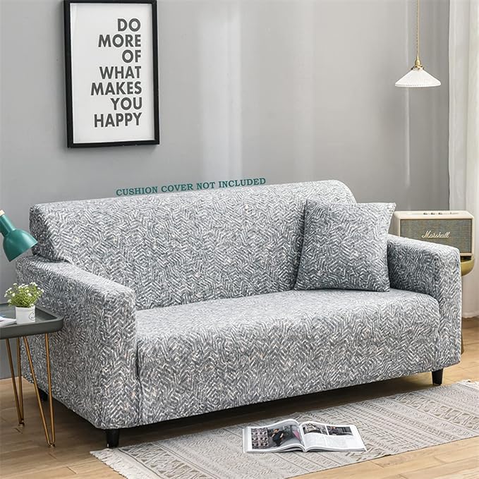 Universal Sofa Cover 140 GSM Sofa Slipcover (Graphic Grey)