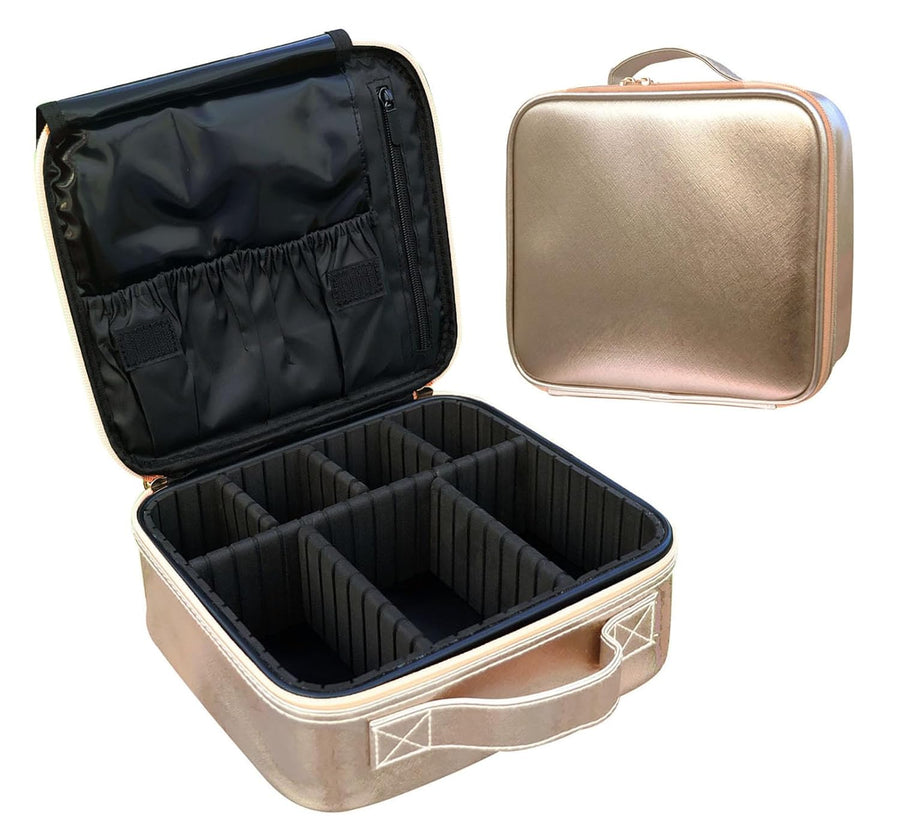 Makeup Cosmetic Storage Case With 620 ML Stainless Steel Coffee Mug