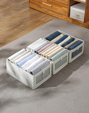 Durable and Versatile Closet Organizers and Storage Baskets Beige - (Pack of 3)