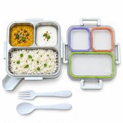 Ben-to-GO 304 Stainless Steel Lunch Box 3 Grid