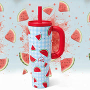 1200ml Insulated Stainless Steel Tumbler with Handle (Printed)