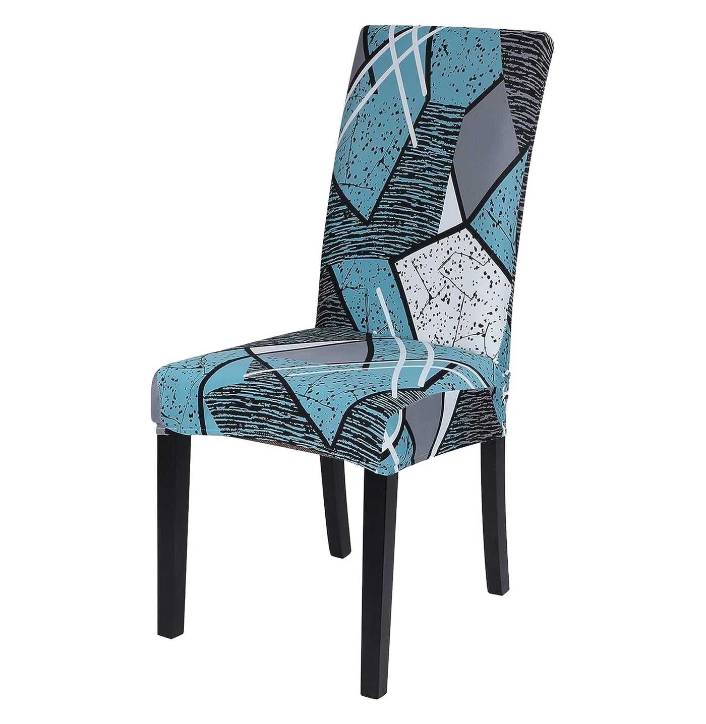 Elastic Chair Cover (Blur Prism)