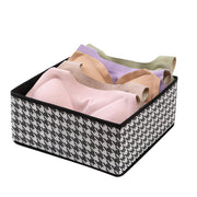 Set of 6 Foldable Storage Box Drawer Divider Organizer Basket Bins