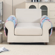 'Gulnaar Series' Printed Quilted Sofa Cover