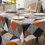 Dining Table Cover waterproof (140X180 CM, 1 Table Cover only)