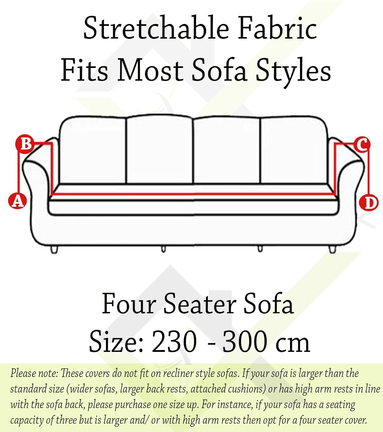 Stretch Bubble Sofa Slipcover (Grey Stripe)