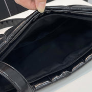 Stylish Textured PU Leather Women's Shoulder Bag