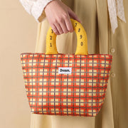 Insulated Lunch Bag for Men & Women | Waterproof Cotton-Padded Lunch Tote