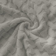 Elegant Jacquard Fabric 220 GSM Sofa Cover – Ultra Soft Stretchable (Grey)
