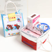 Cute Puppy Insulated Lunch Bag for Women & Girls