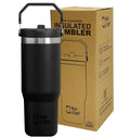 Stainless Steel Double Vacuum Insulated Tumbler with Lid and Straw 900ML