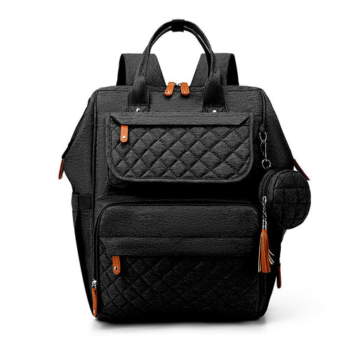 Baby Diaper Backpack with Pacifier Case