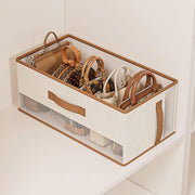5 Grid Storage Box Organizer - Beige