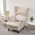 Wingback Chair Covers Slipcovers 2 Piece Armchair Covers