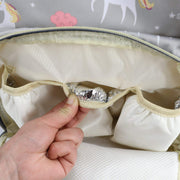 Baby Diaper Bag Maternity Standard Backpack (Grey Winter), 21 Litre