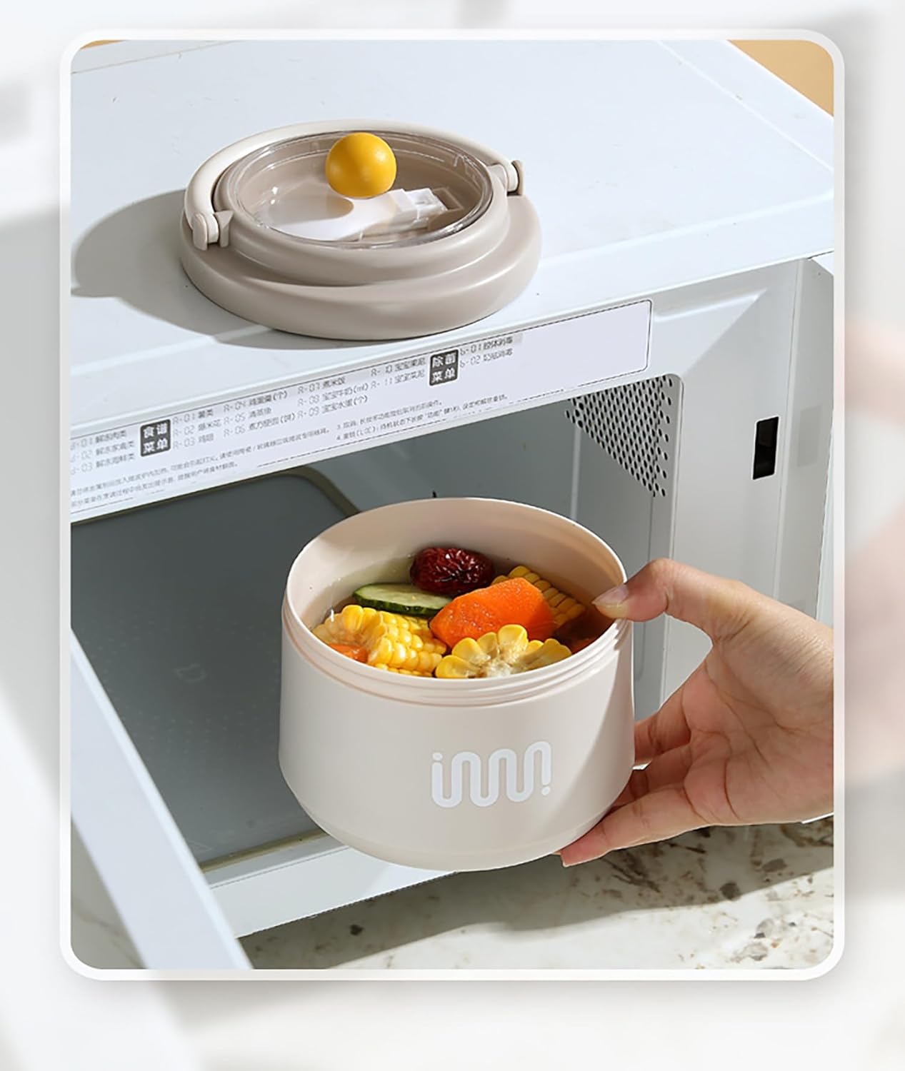 Portable 2 Layer 304 Stainless Steel Lunch Box