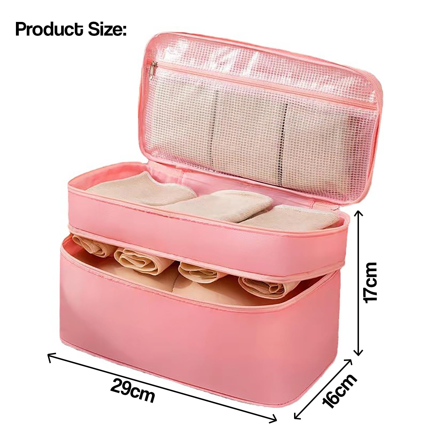 Large Capacity Dual-Layer 3-in-1 Travel Storage Bag