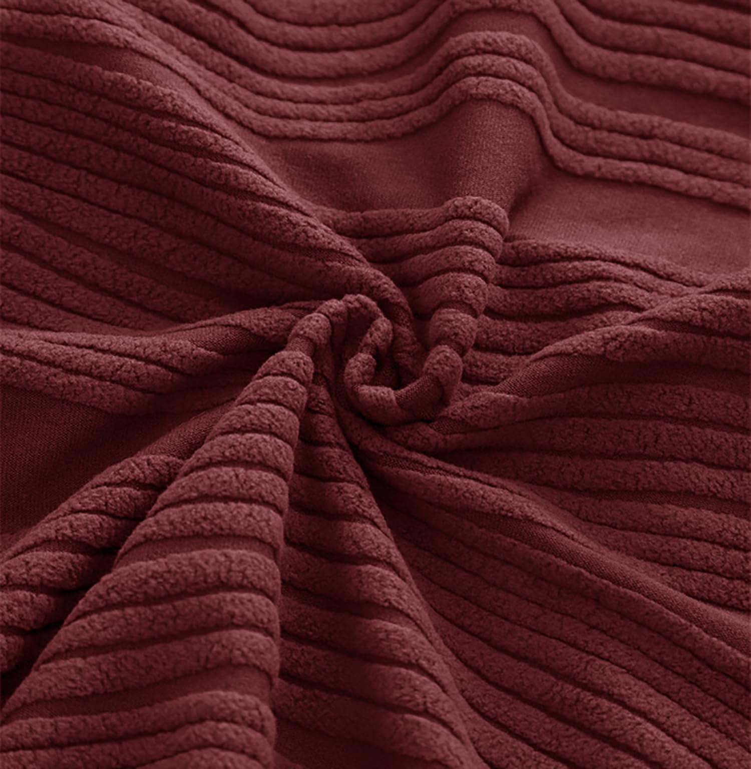 Stretchy Universal Jacquard Waterproof Chair Cover (Maroon)