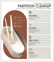 Makeup Brush Cleaning Tool with Drying Holder Mat