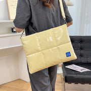 Stylish Textured PU Leather Women's Shoulder Bag