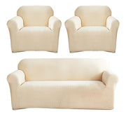Universal Fleece Fabric Sofa Cover 3 + 1 + 1 Seater