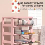 4 Tier Transparent Cosmetic Jewelry Box