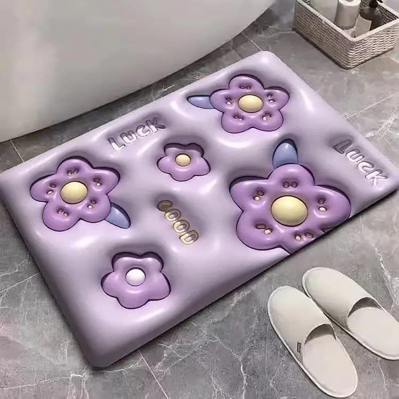3D Shaped Bath Mat