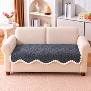 Kinaara Luxury Chenille Sofa Mat - Grey