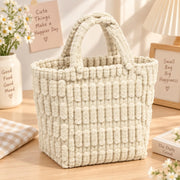 Plushy Velvet Insulated Lunch Bag 9.7L