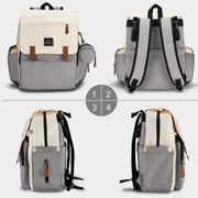 Baby Diaper Backpack with Pacifier Case